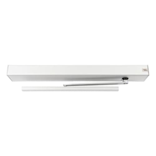 ED50LE Clear anodized swing door operator pull model