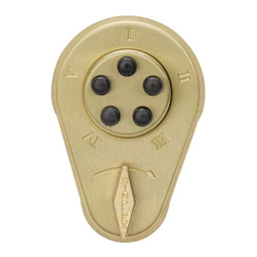 Simplex 900 Series 902/4/7/19-04 Satin Brass