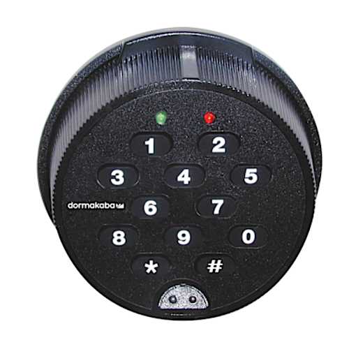 Safe Lock Auditcon 100 - Input unit vertical round