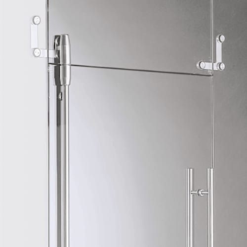 Point-fixed fitting system MANET for toughened glass assemblies