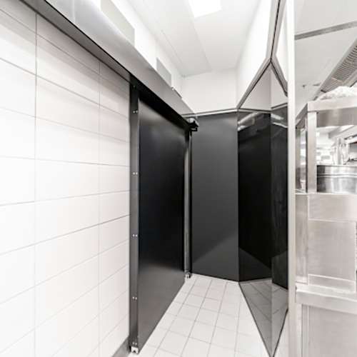 ST Fire Automatic Sliding Door Steel