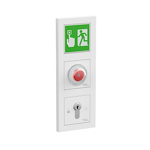 SafeRoute SCU UP control unit with emergency push button
