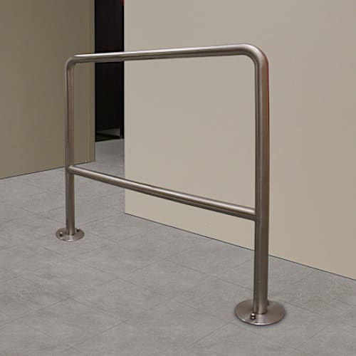 Pedestrian guiding bars