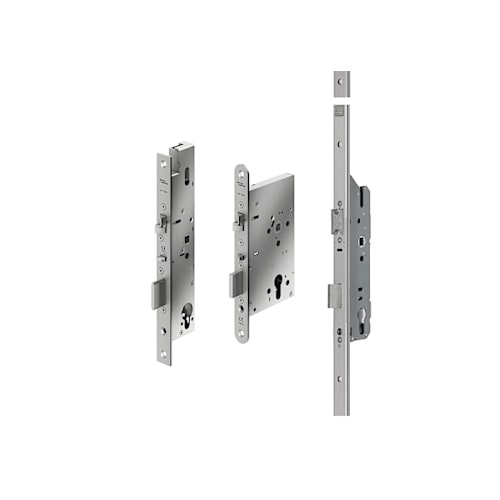 Door locks for 1-leaf door solutions