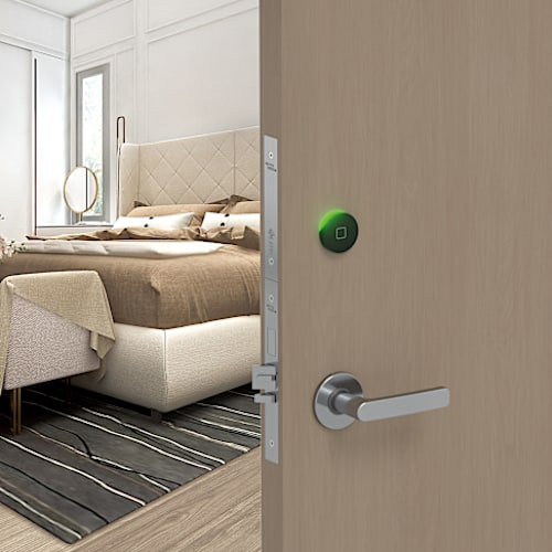 Saflok Quantum Pixel White Door