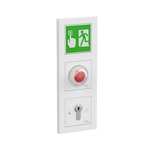 SafeRoute SCU UP control unit with emergency push button