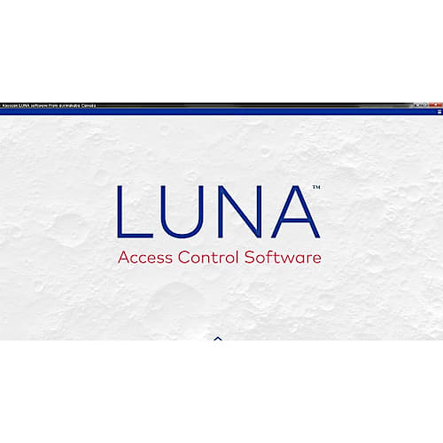 Keyscan LUNA Software Screenshot - Home Screen