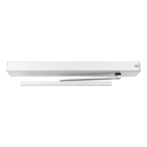ED50LE Clear anodized swing door operator pull model