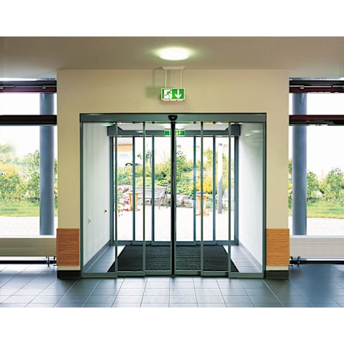 Telescopic sliding door TST FLEX with ES PROLINE