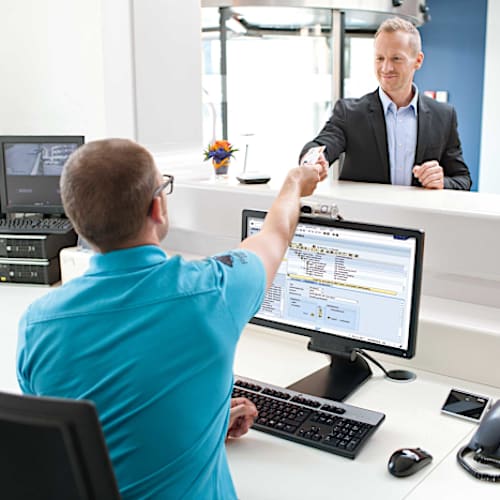 Kaba exos 9300 - Visitor managment