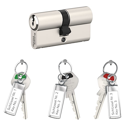 Cylinder locks with serrated keys - dormakaba SUZ