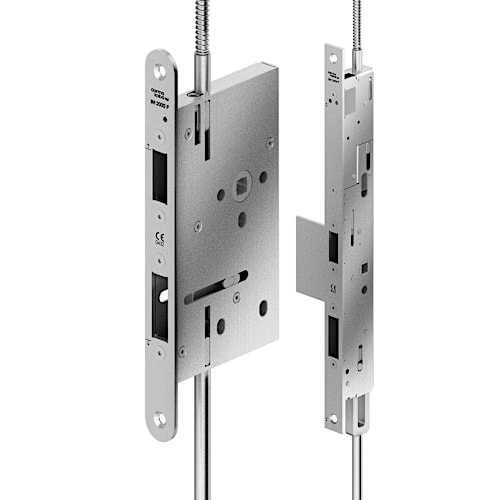 Emergency escape lock for inactive leaf SVI 2000 F