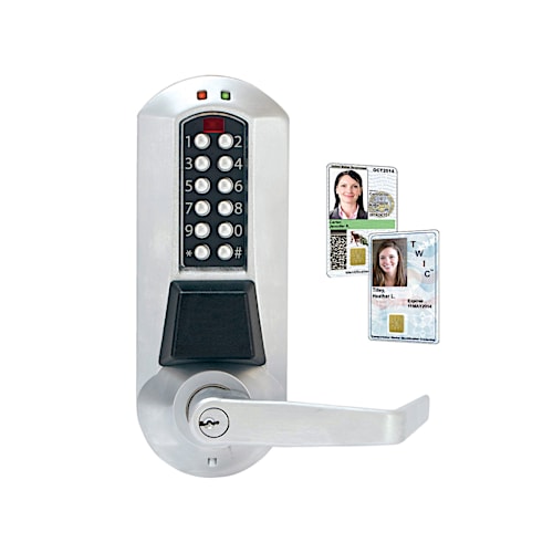 E-Plex 5800 Series FIPS 201 - Satin Chrome
