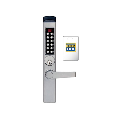 E-Plex 3700 with HID card - Satin Chrome