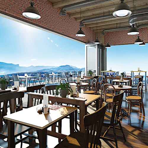 Horizontal sliding wall HSW FLEX Therm