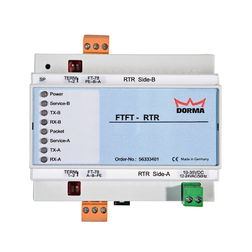 Emergency exit system TMS LON networking