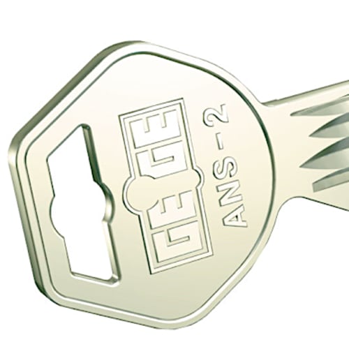 Cylindres de fermeture à clés non réversibles - Gege ANS2