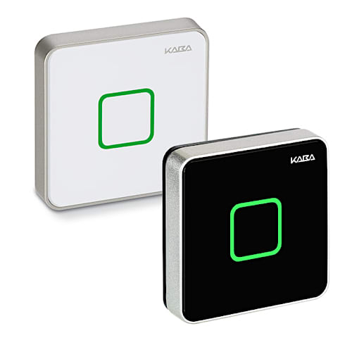 Access Control - Kaba registration unit 90 01 / Kaba compact reader black and white