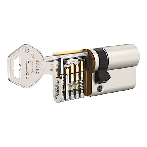 Cylindres de fermeture à clés non réversibles - dormakaba pExtra
