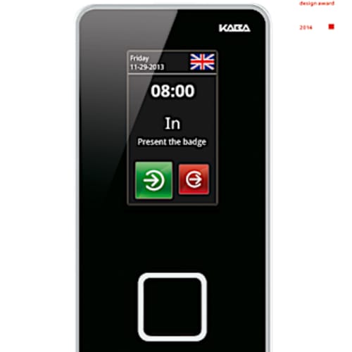 Terminal Kaba 96 00 para el registro de tiempos