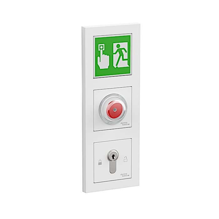 SafeRoute SCU UP control unit with emergency push button