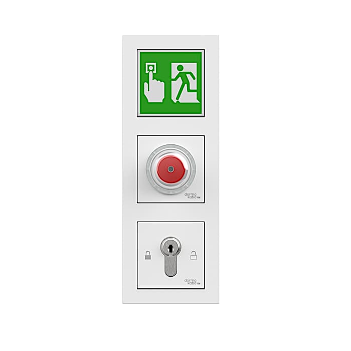 SafeRoute SCU UP control unit with emergency push button