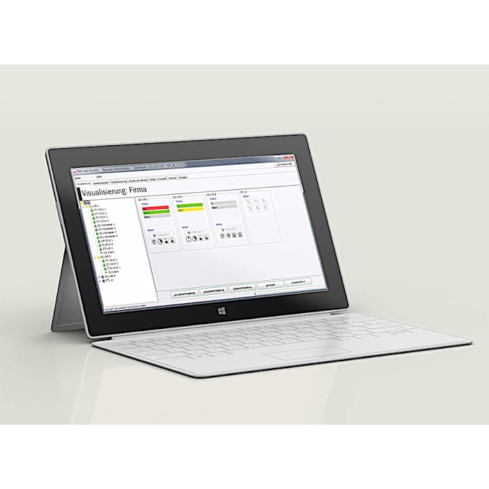 Emergency exit system TMS Soft control software