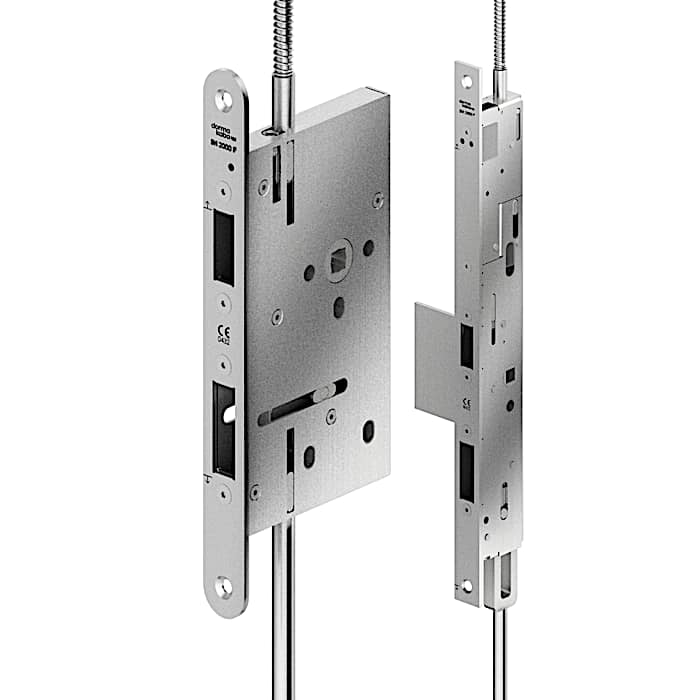 Emergency escape lock for inactive leaf SVI 2000 F