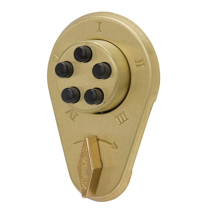 Simplex 900 Series 902/4/7/19-04 Satin Brass
