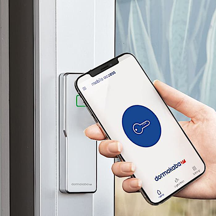 dormakaba mobile access door opening app reader 9104
