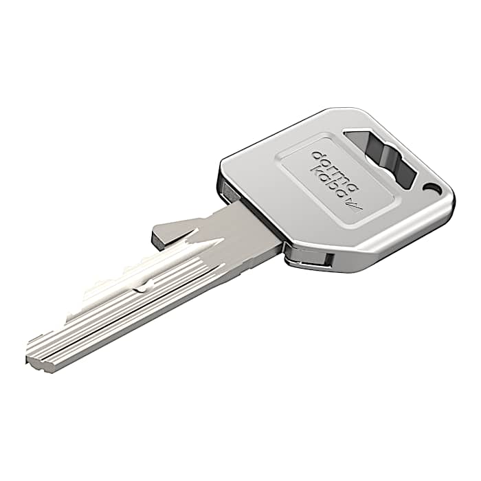 Cylinder locks with serrated keys - dormakaba pextra+