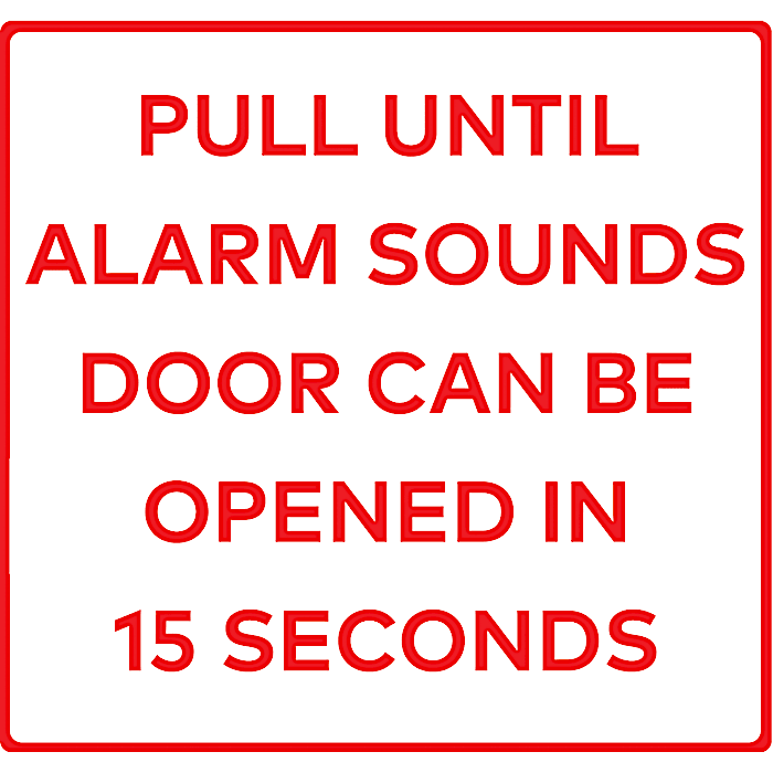 Building Code Signage BC3 EML Accessories RCI EAD
