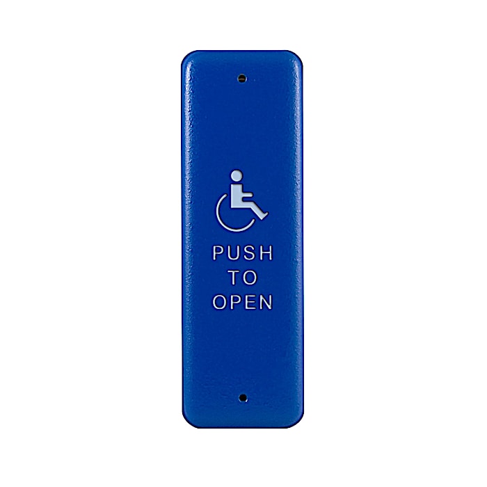 941HPBLU Mullion Push Plate Switches RCI EAD