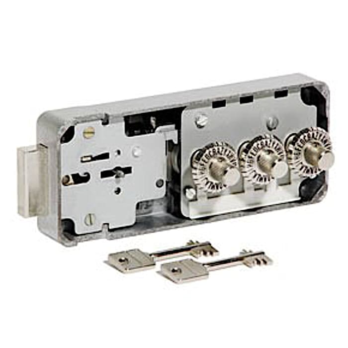 Combi-Deposit - Keys with square bow