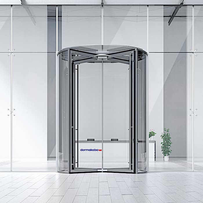 Porte girevoli interamente in vetro KTV ATRIUM FLEX