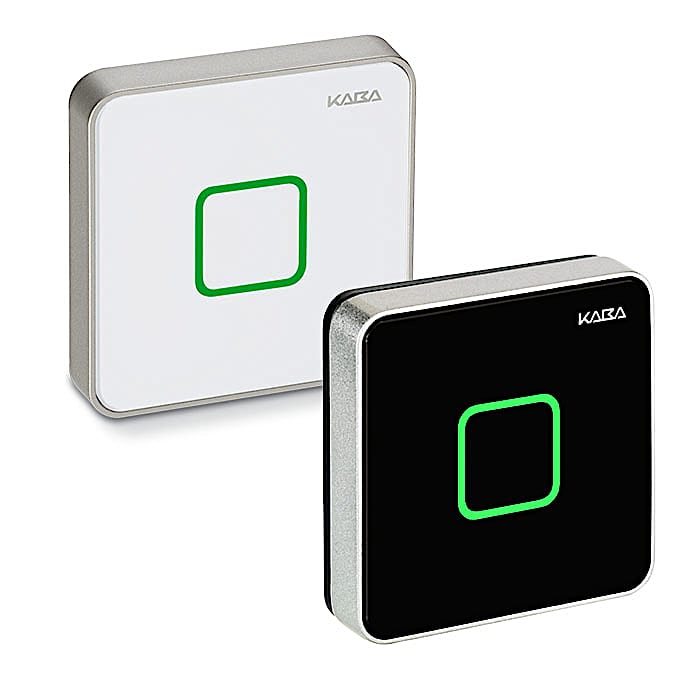 Access Control - Kaba registration unit 90 01 / Kaba compact reader black and white
