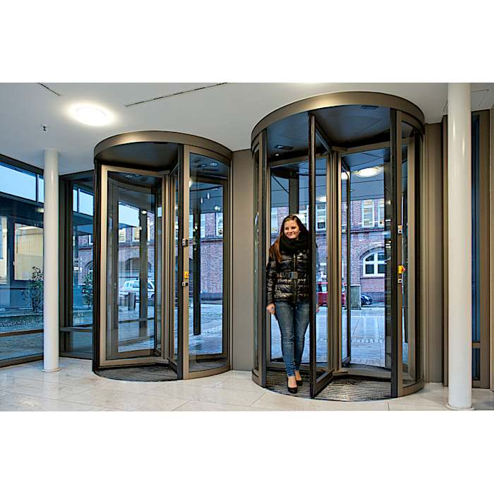 Portes carrousel de sécurité Geryon - SRD-E01