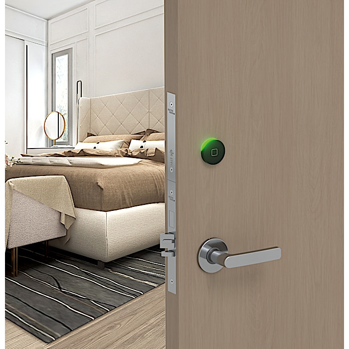 Saflok Quantum Pixel White Door