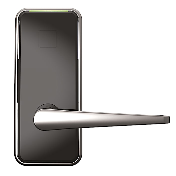 Saffire LX-hotel lock-front view