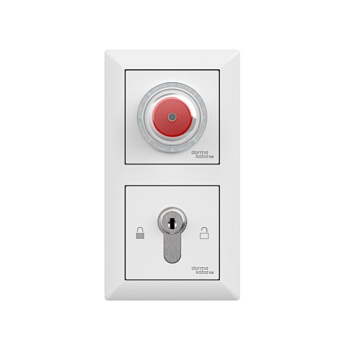 SafeRoute SCU UP control unit with emergency push button