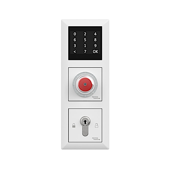 SafeRoute SCU UP control unit with emergency push button