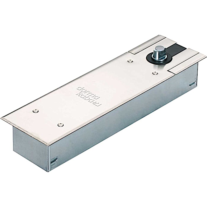 ROFU 8920-24 Magnetic Door Holder - 24V Floor Mount, 50lbs Holding Force