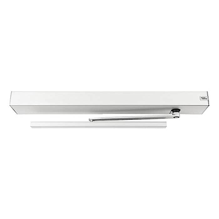 ED50LE Clear anodized swing door operator pull model