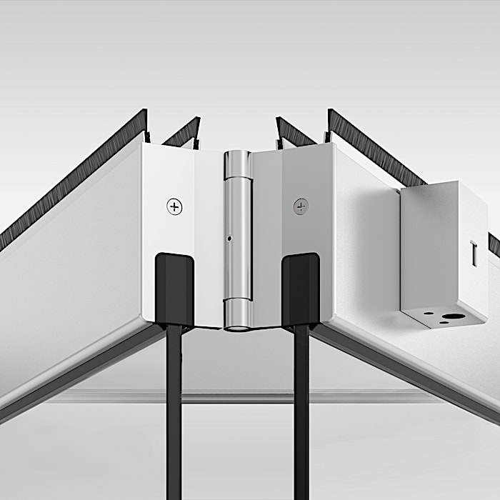 Folding sliding wall FSW EASY Safe