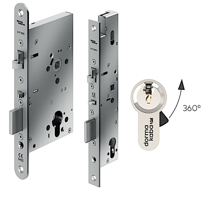 Free rotation on a lock cylinder with FZG version