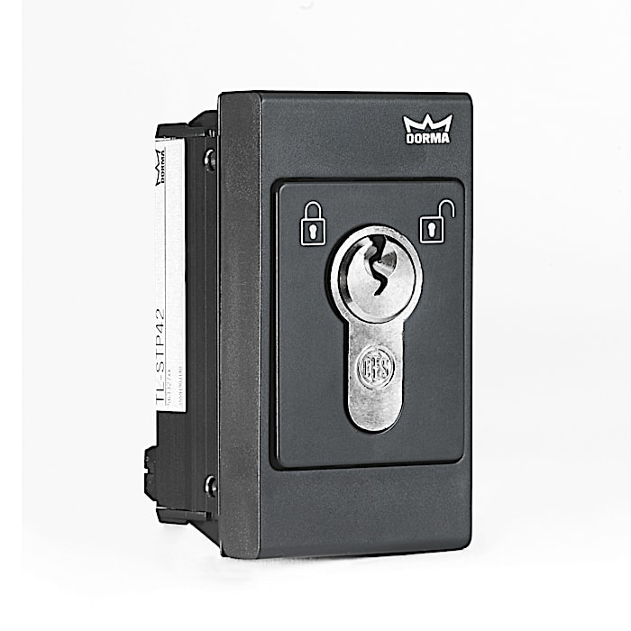 TL-Profile Set DCW® Door terminal for profile installation TL STP 42 DCW Profile Key button