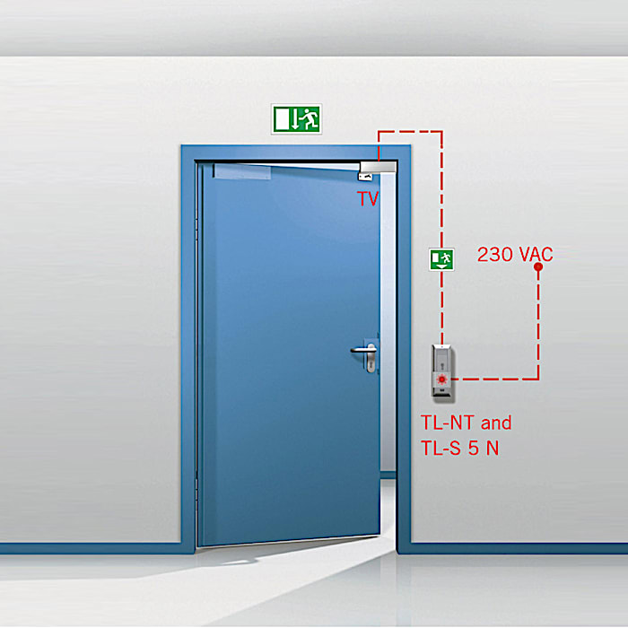 Emergency exit system TL-G AP