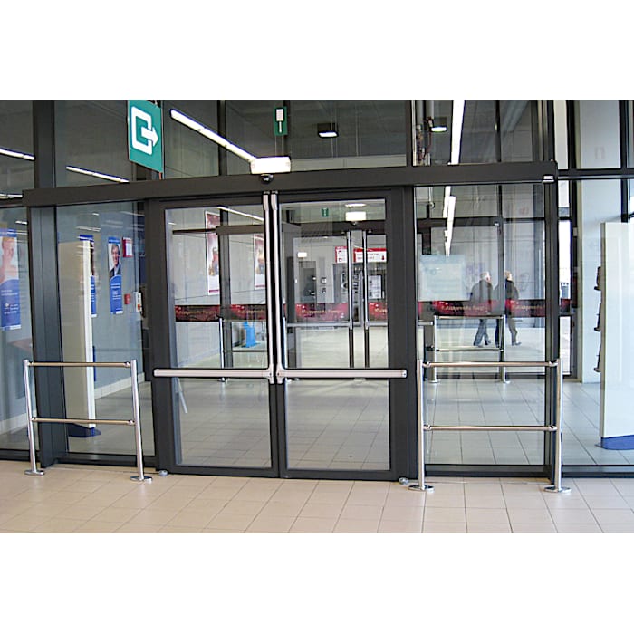 dormakaba SST automatische schuifdeur met paniekfunctie / porte automatique avec fonction antipanique
