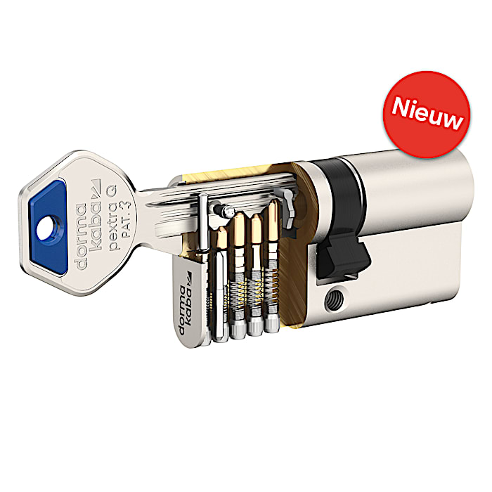 dormakaba pextra Q - nieuw (europrofielcilinder / mechanische cilinder / deurslot)