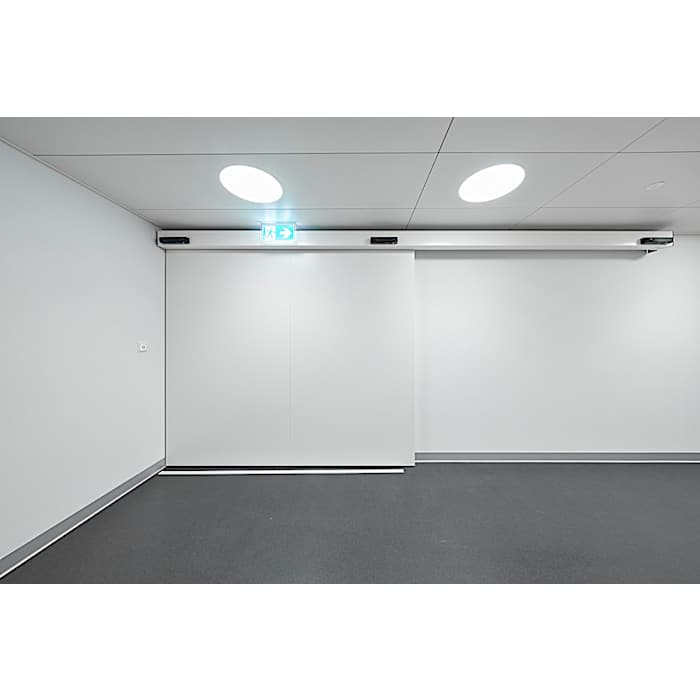 ST Fire Automatic Sliding Door Wood